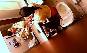 Amateur Japanese Babes Caught Peeing On Hidden Camera