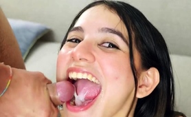 Cum Slut Quenches Her Thirst By Swallowing A Huge Load