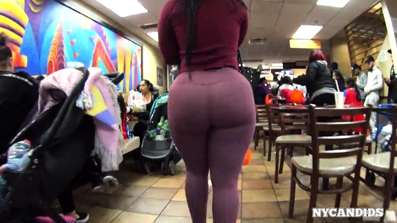 Big Booty Amateur Babe In Tight Purple Pants Goes For A Walk Video at Porn  Lib